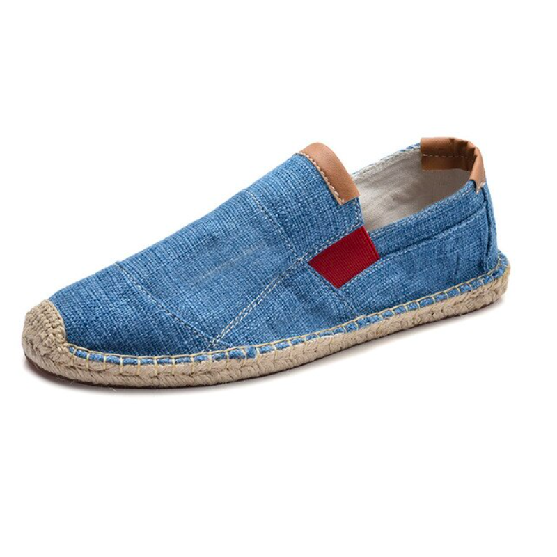 Devin - casual ademende espadrille voor heren