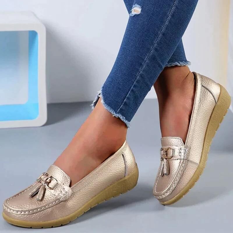 Amy - Orthopedische Leren Loafers