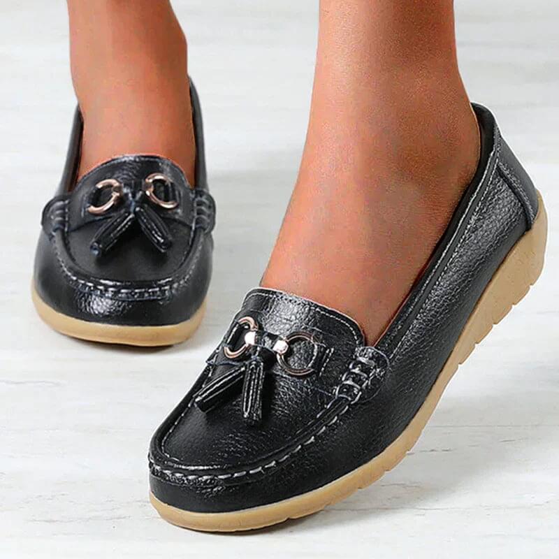 Amy - Orthopedische Leren Loafers