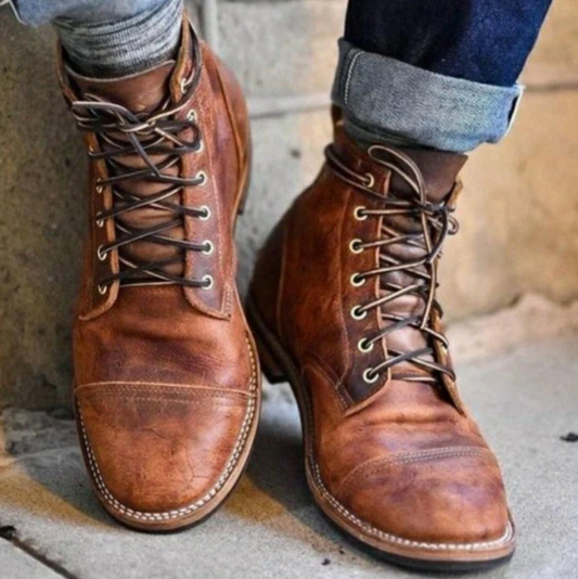 Bottes en cuir élégantes pour hommes - Volker