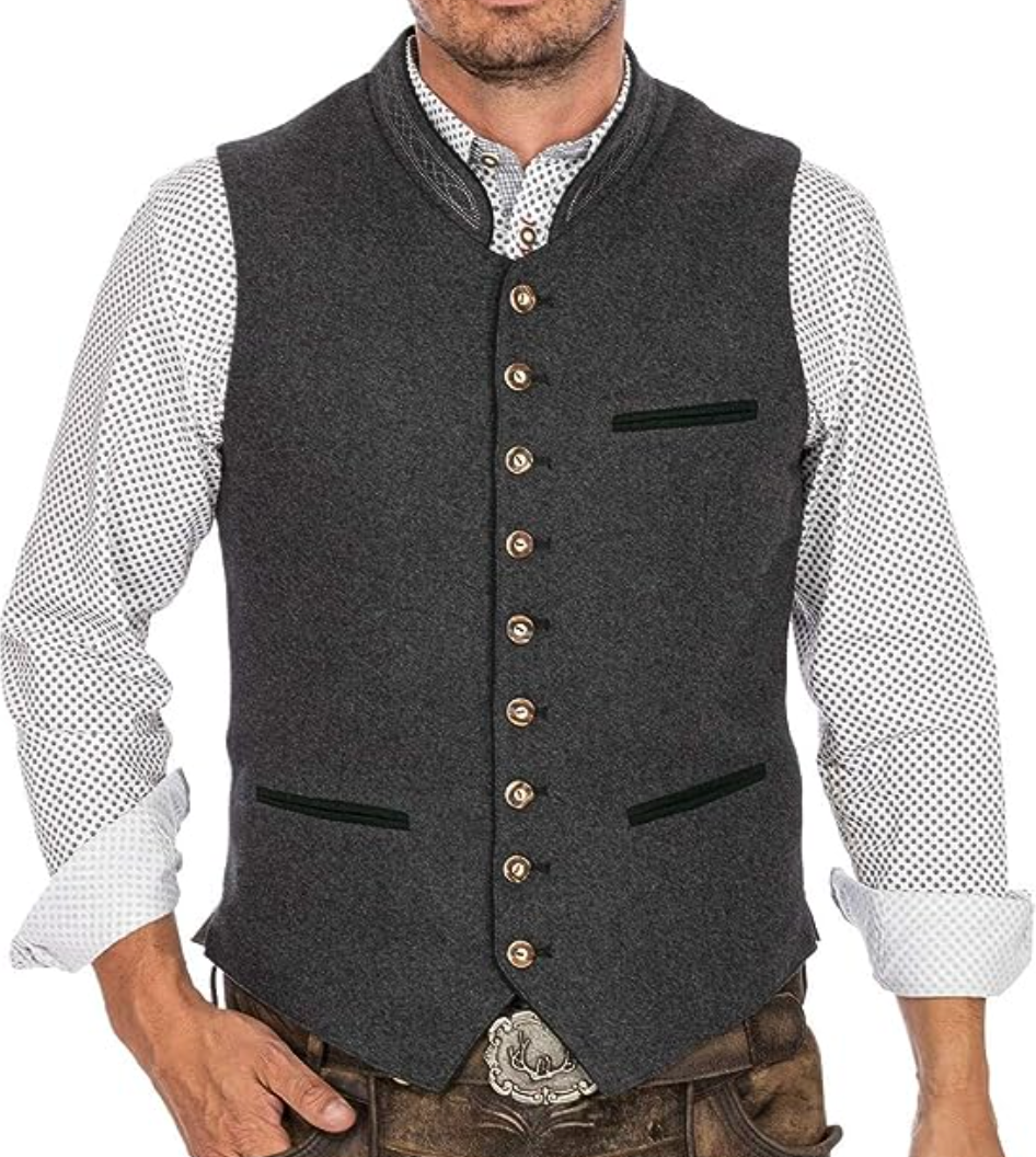 Traditional vest for men - Viggo