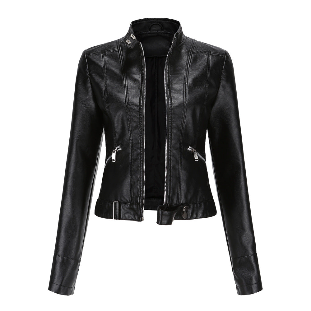 Mila - Stylish Leather Jacket 