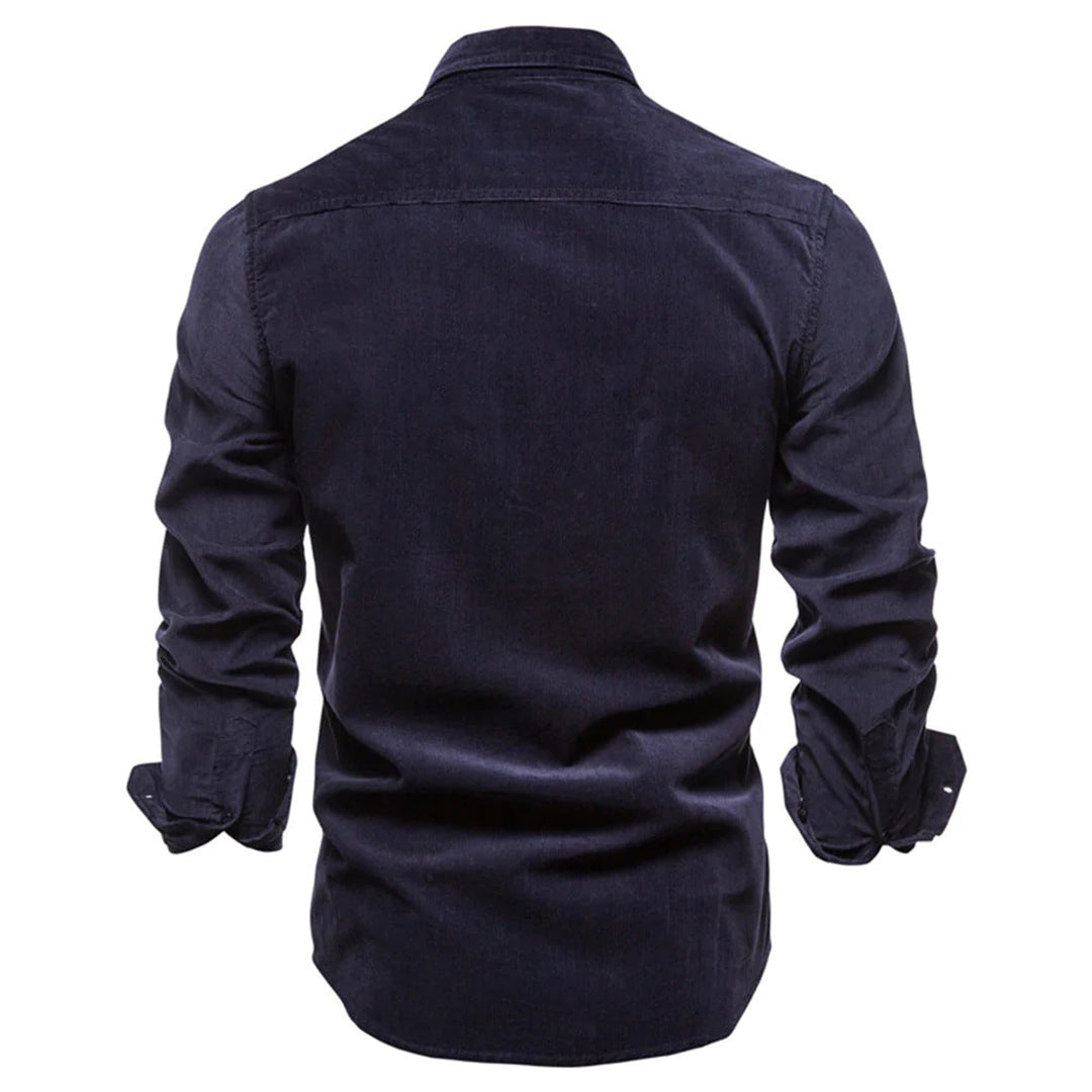 Chemise en velours côtelé pour homme 