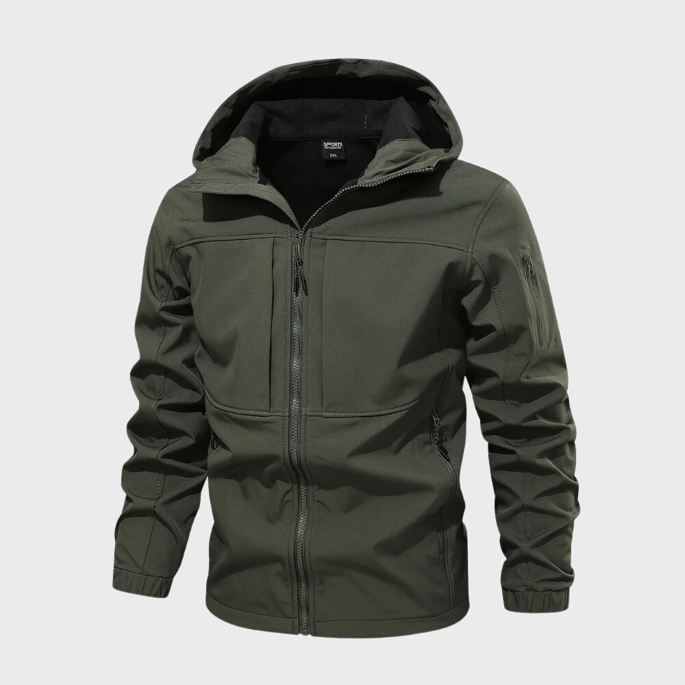 Casual hooded jacket for men