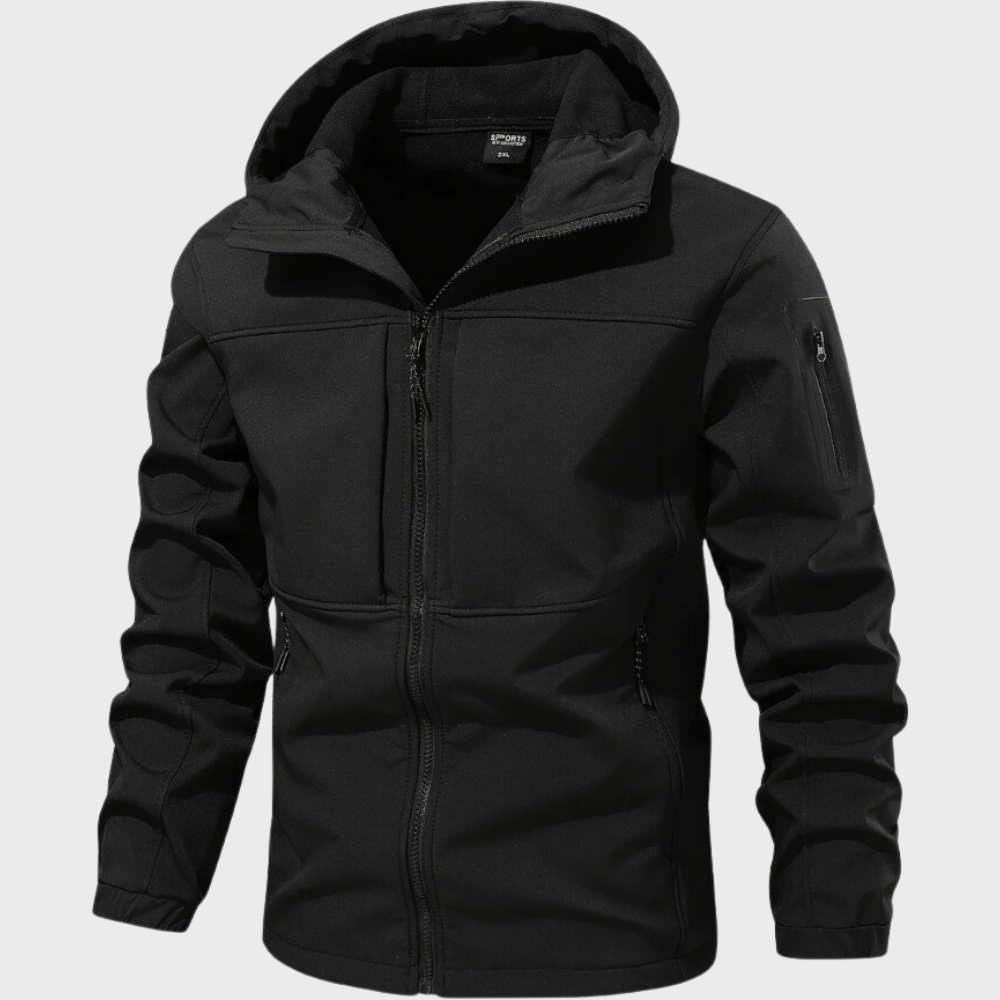 Casual hooded jacket for men