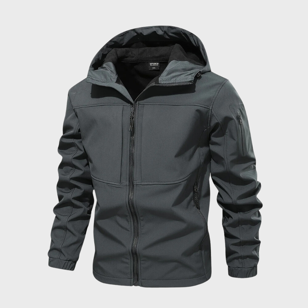 Casual hooded jacket for men