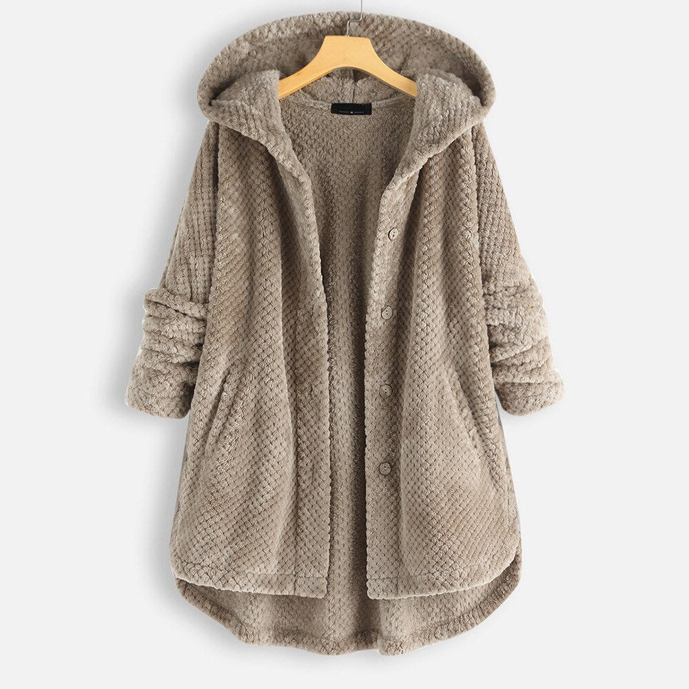 Oversized capuchonjack voor dames - Arabella