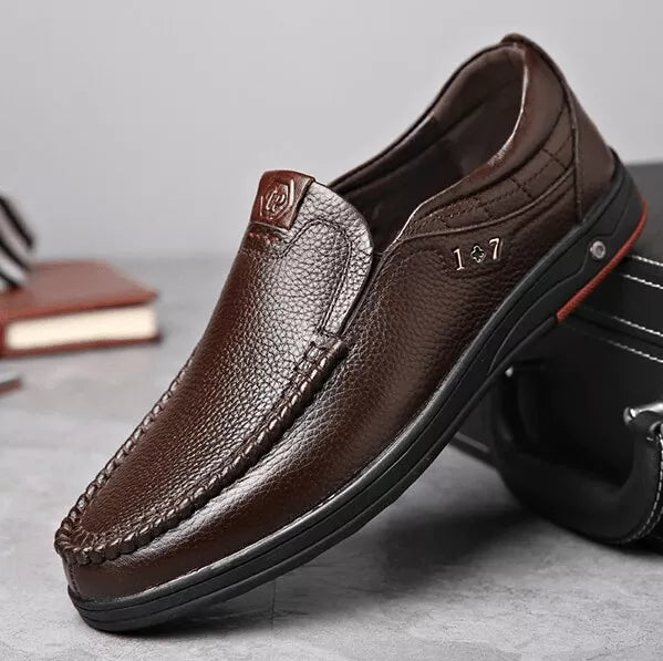 Chaussures Lukas | mocassins décontractés en cuir pour hommes