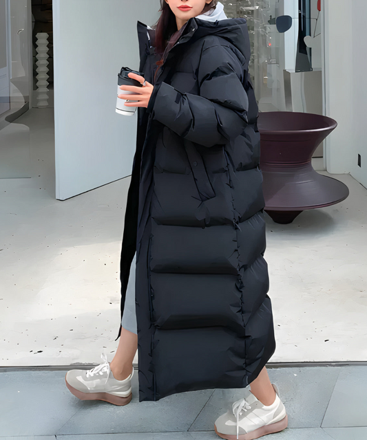 Waterproof and windproof long coat - Fleur