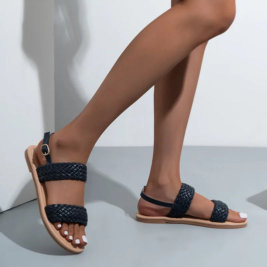 Julia - Elegant Flat Summer Sandals