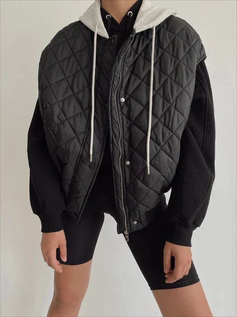 Chloe - Stylish Padded Hooded Vest