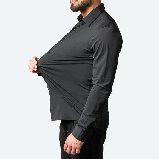 Chemise extensible Alex | Chemise confortable pour homme avec super stretch 