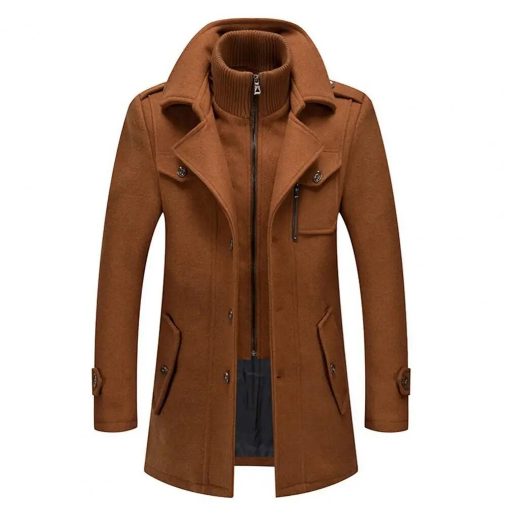 Veste à double col tendance pour homme - Grayson