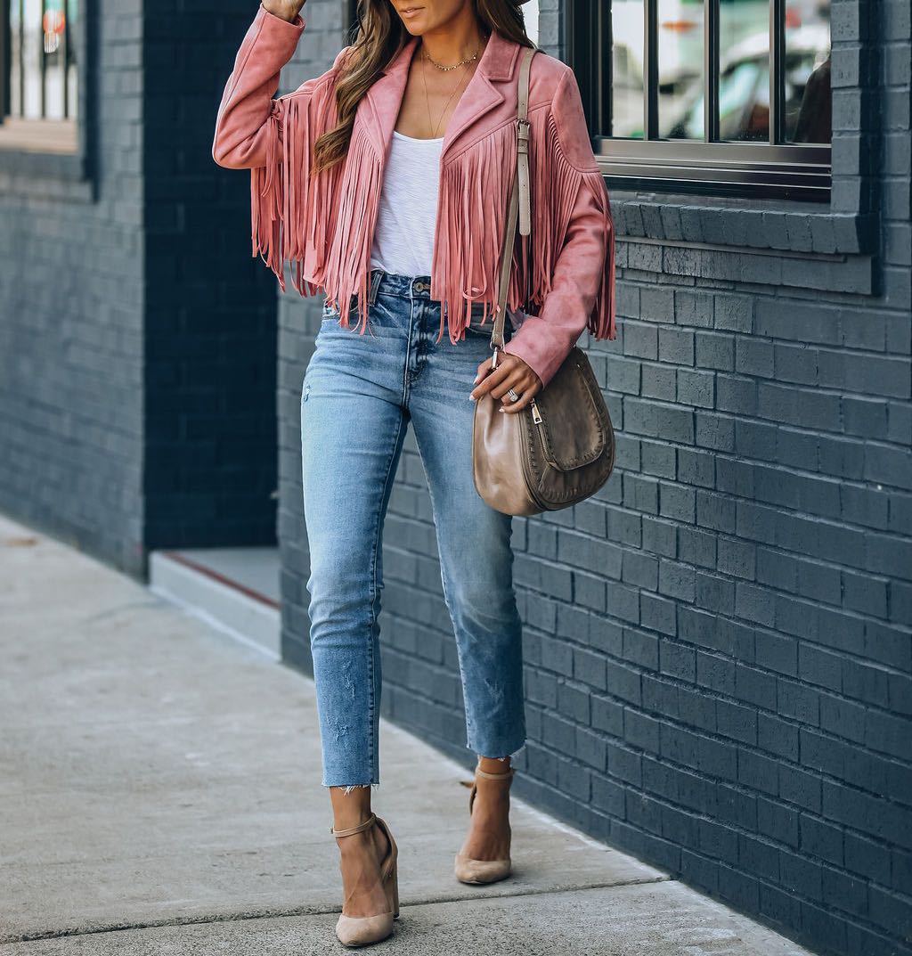 Fringe jacket