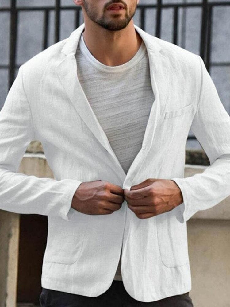 Eden | Casual blazer in soft cotton