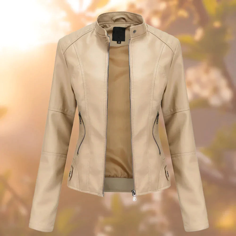 Veste en cuir pour femme - Halle