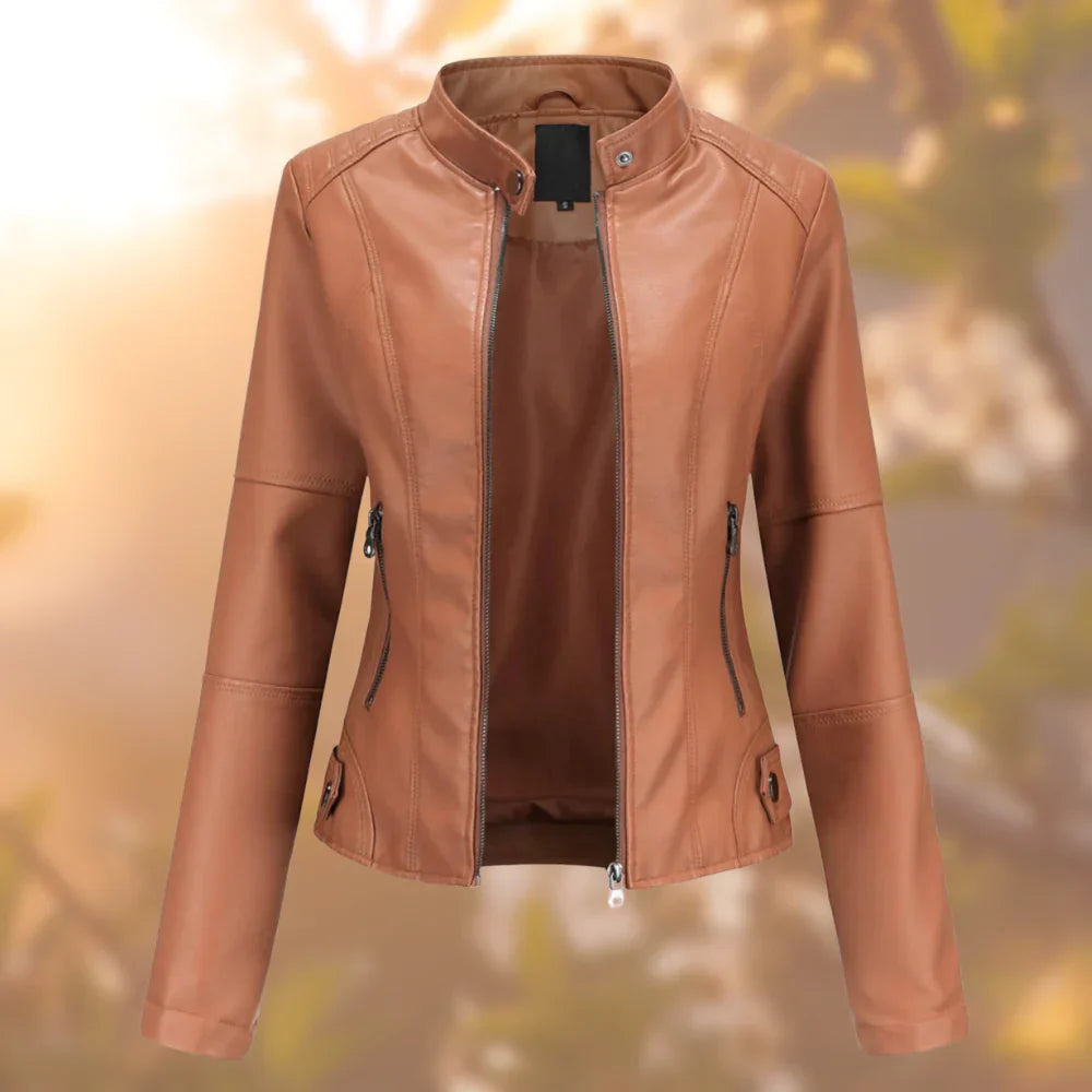 Veste en cuir pour femme - Halle