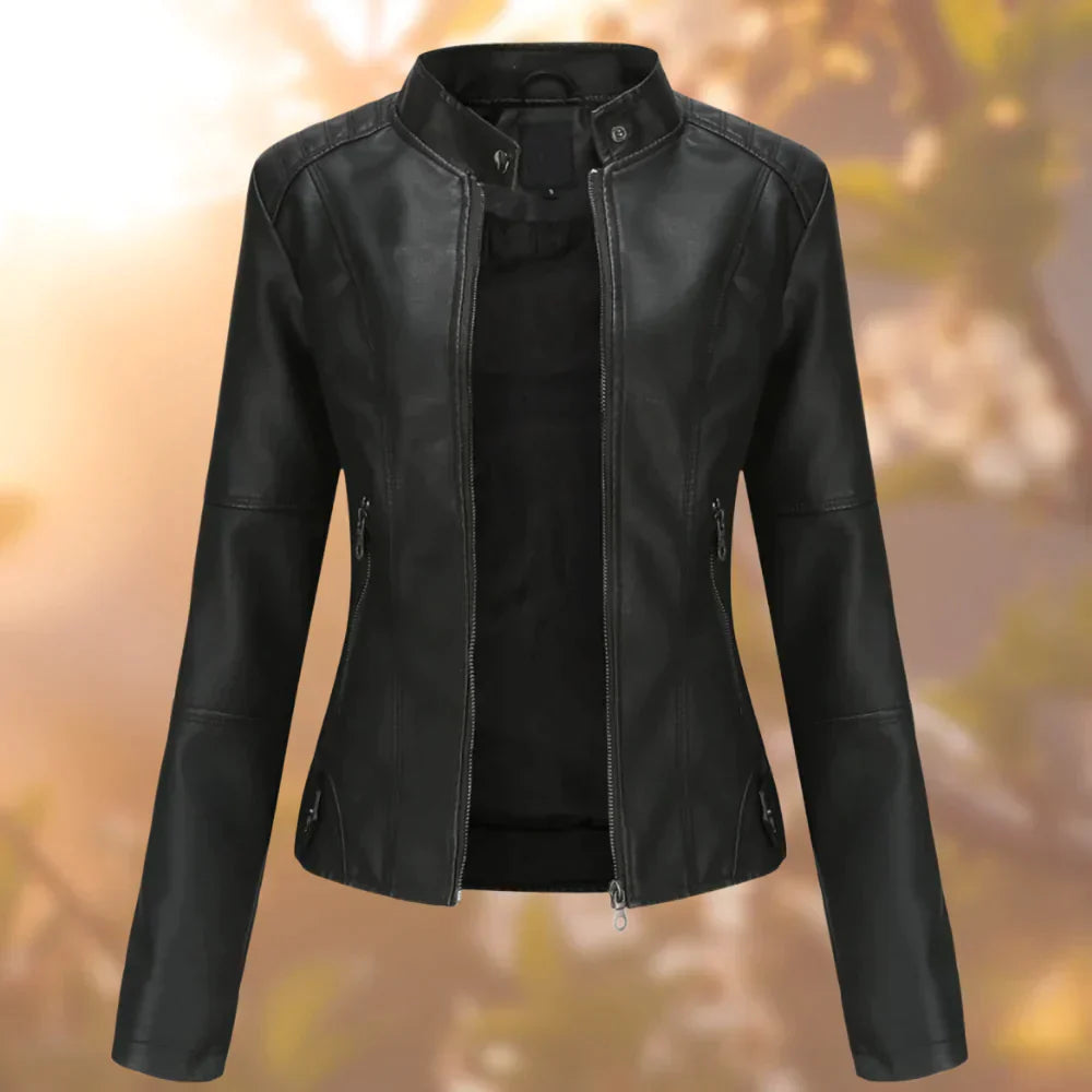 Veste en cuir pour femme - Halle