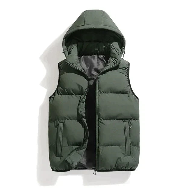 Haris - Vest With Detachable Hood