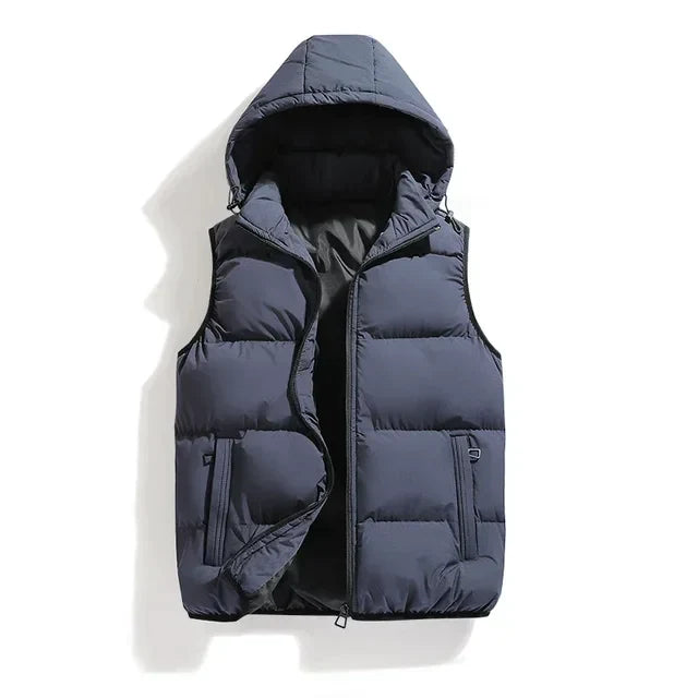 Haris - Vest With Detachable Hood