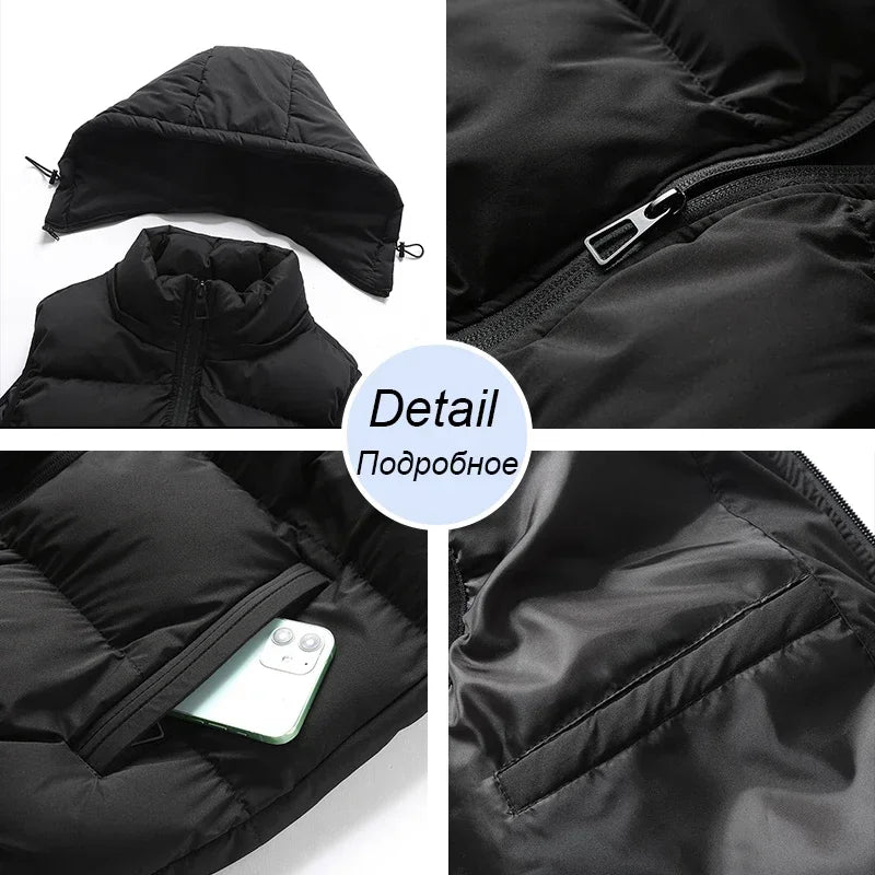 Haris - Vest With Detachable Hood