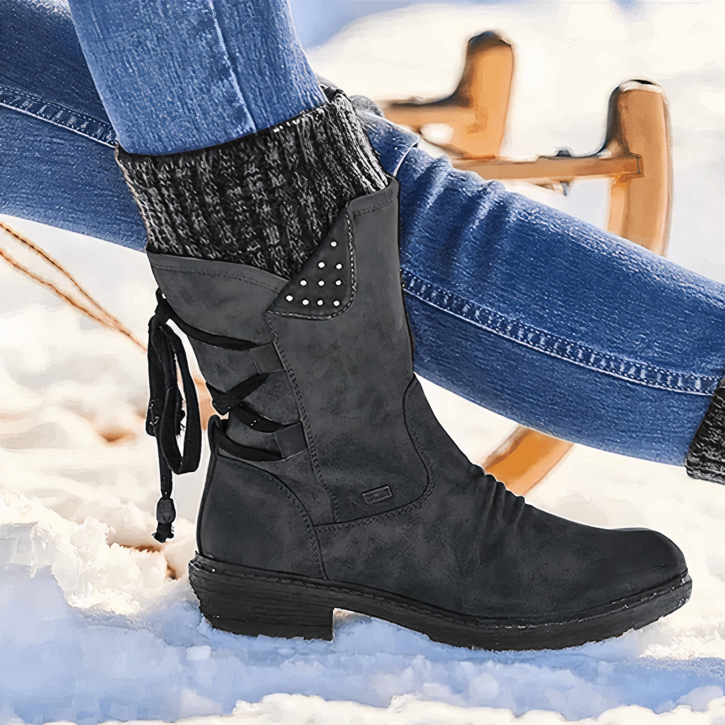 Bottes d'hiver mi-pied - Katherine