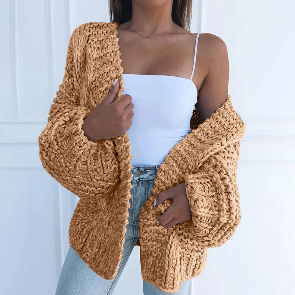 Grof gebreide cardigan - Kira