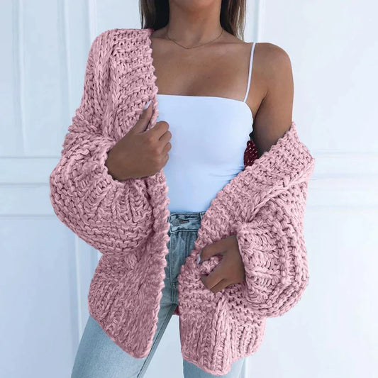 Chunky knit cardigan - Kira