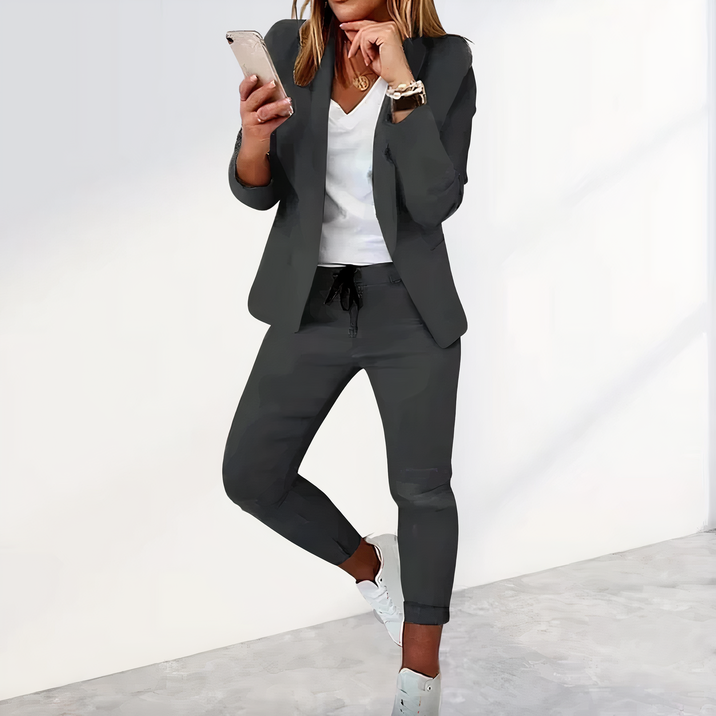 Ensemble Blazer et Pantalon Femme - Lucy