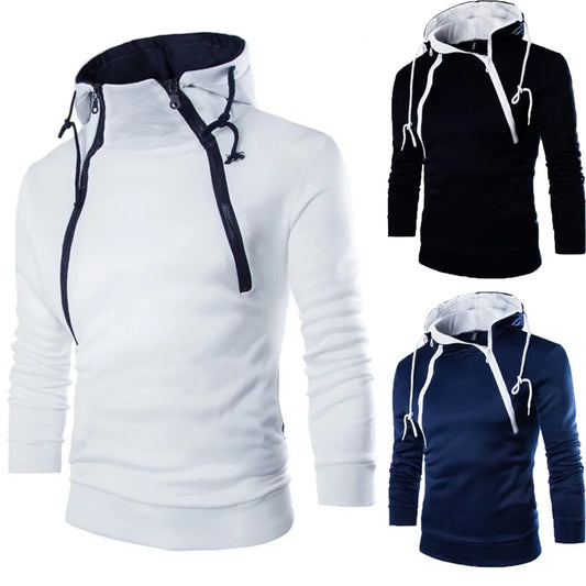 Tom Sweatshirt Hoodie - Comfortabele Trui met Hoge Hals