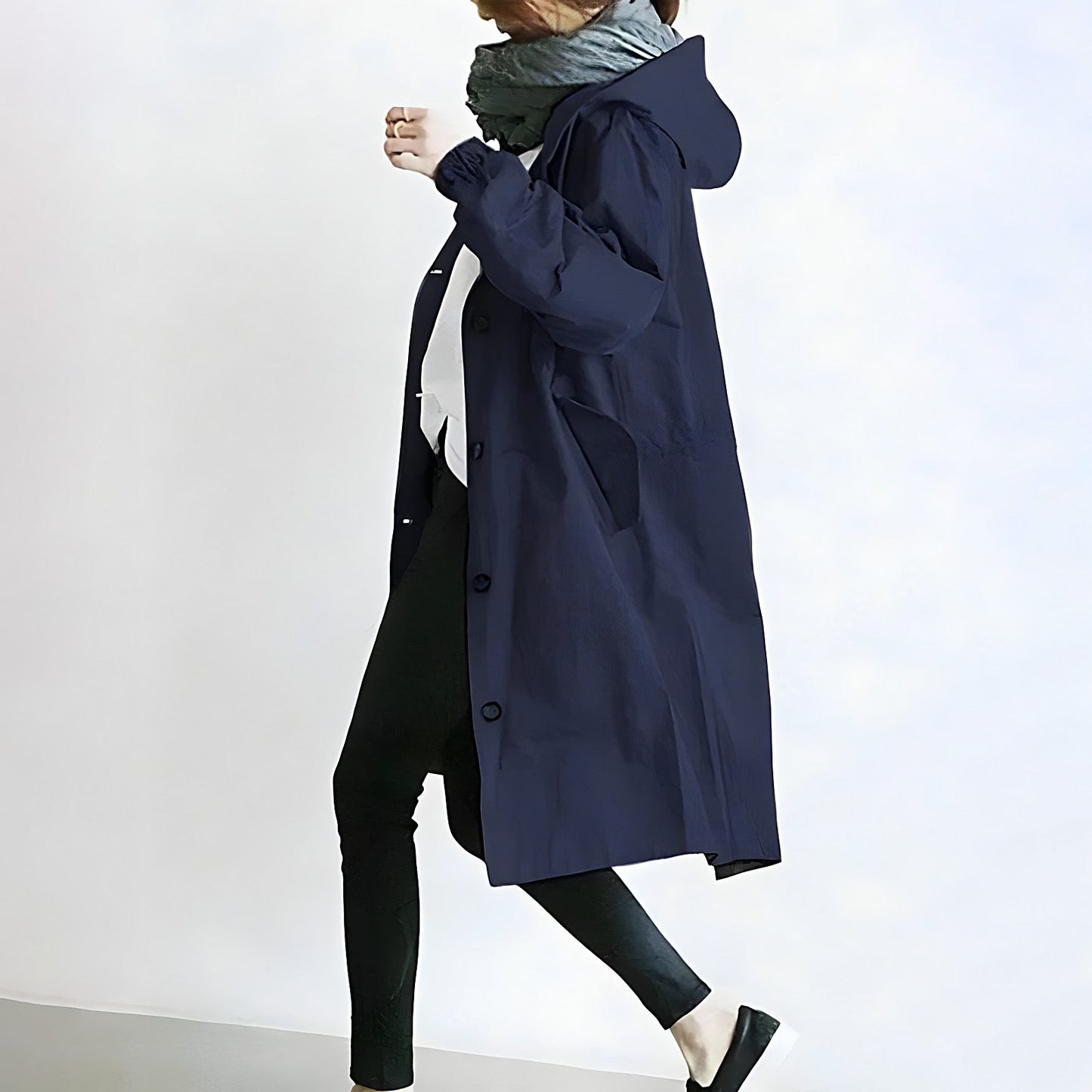 Lisa - Waterproof hooded windbreaker