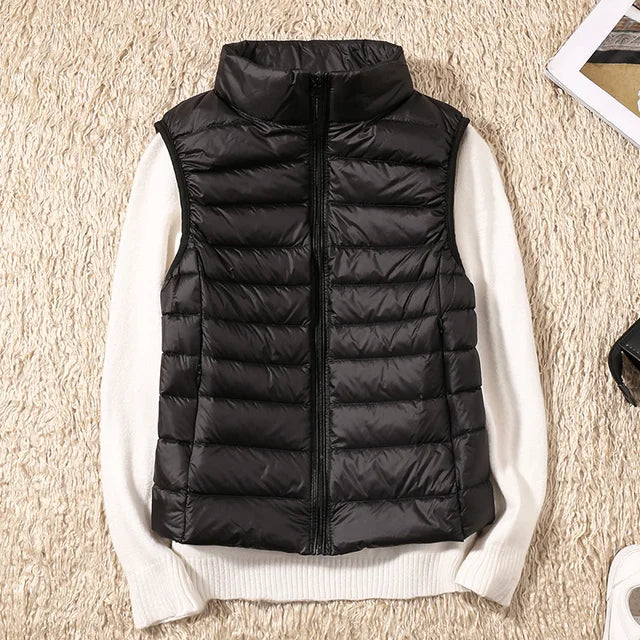 Alexis - Sleeveless Ultralight Down Bodywarmer