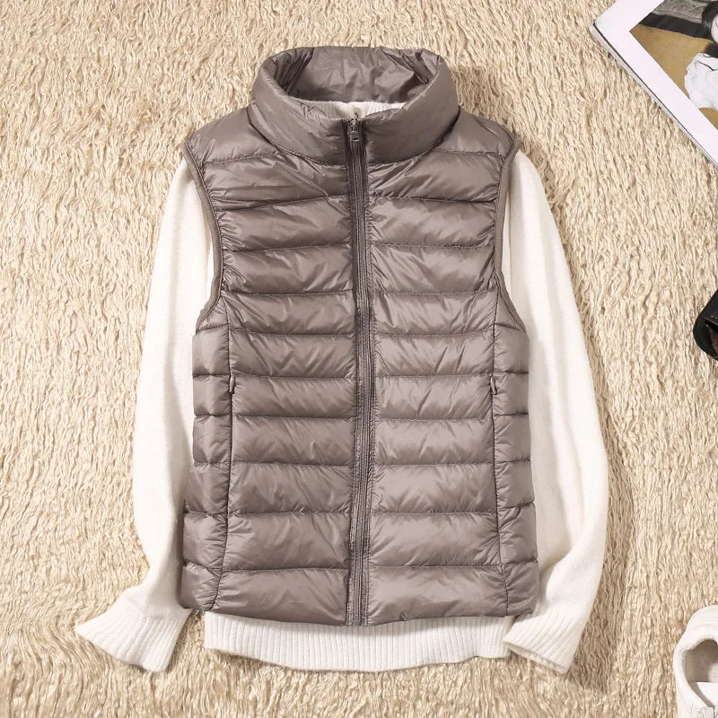 Alexis - Sleeveless Ultralight Down Bodywarmer