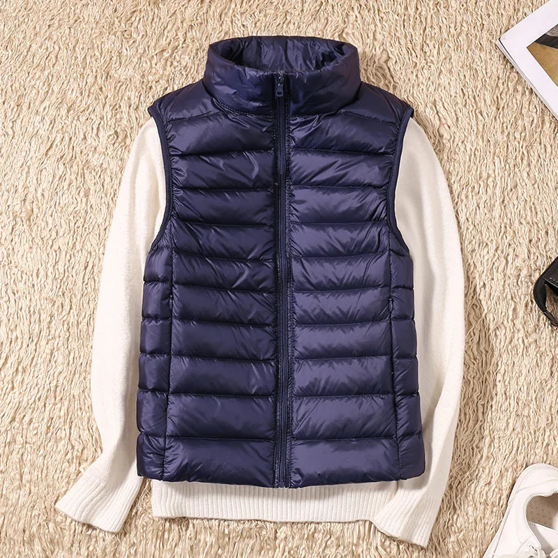 Alexis - Sleeveless Ultralight Down Bodywarmer