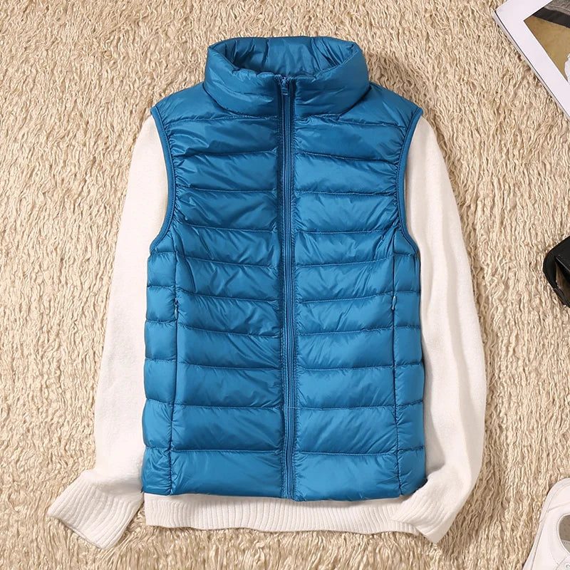 Alexis - Sleeveless Ultralight Down Bodywarmer