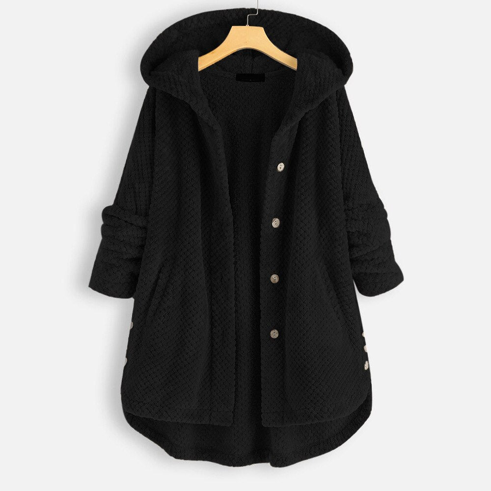 Oversized capuchonjack voor dames - Arabella