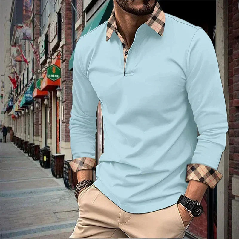 Poloshirt met lange mouwen - Ray