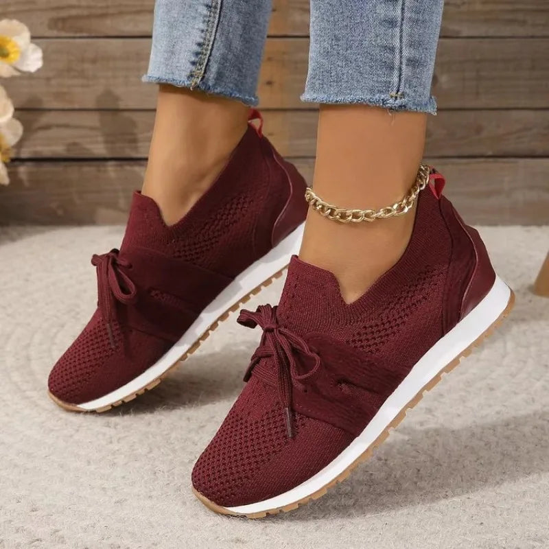 Adelynn - casual orthopedische mesh schoenen