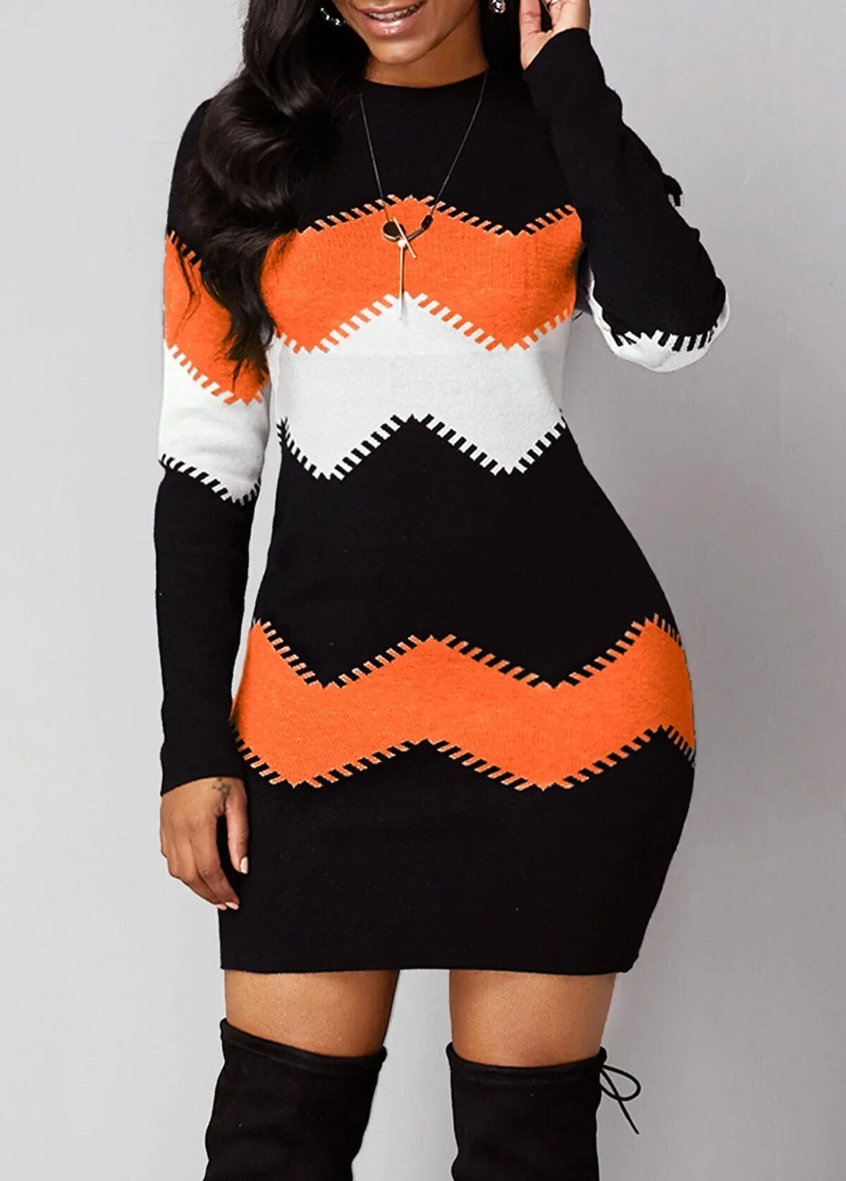 Isabel - Women's Long Sleeve Dress