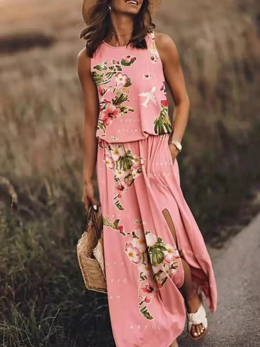 Summer - Zomerse maxi jurk