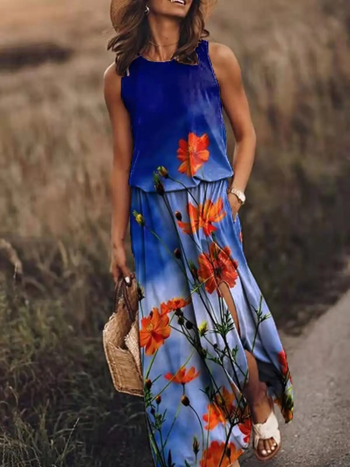 Summer - Zomerse maxi jurk