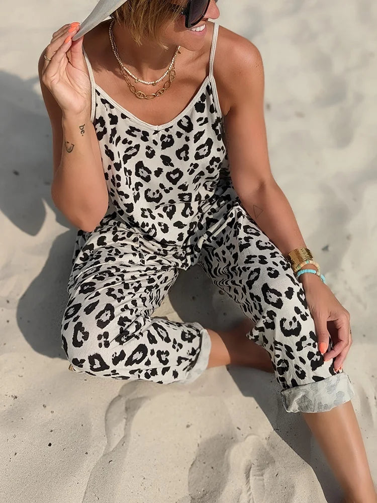 Lillian - Losse mouwloze jumpsuits