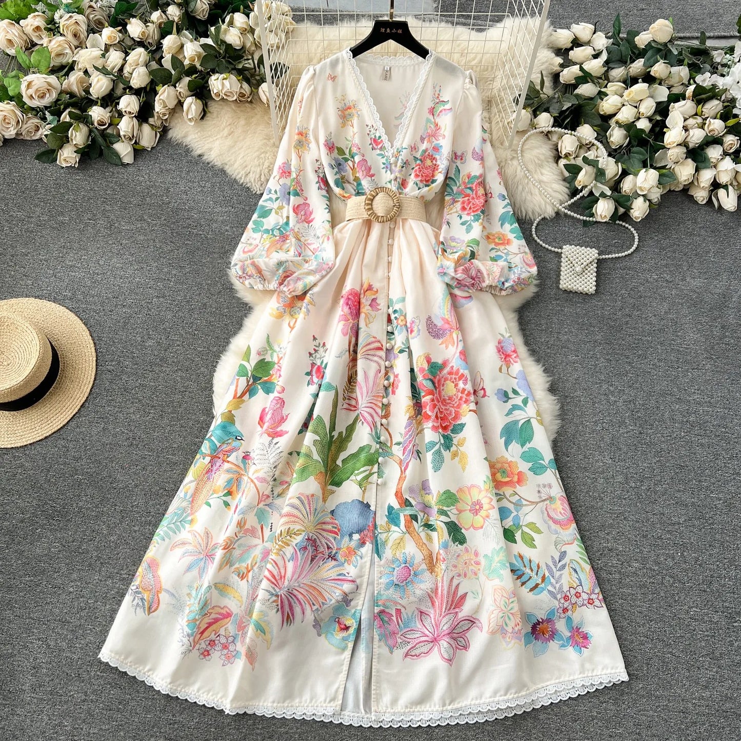 Ophélie - Robe vintage élégante