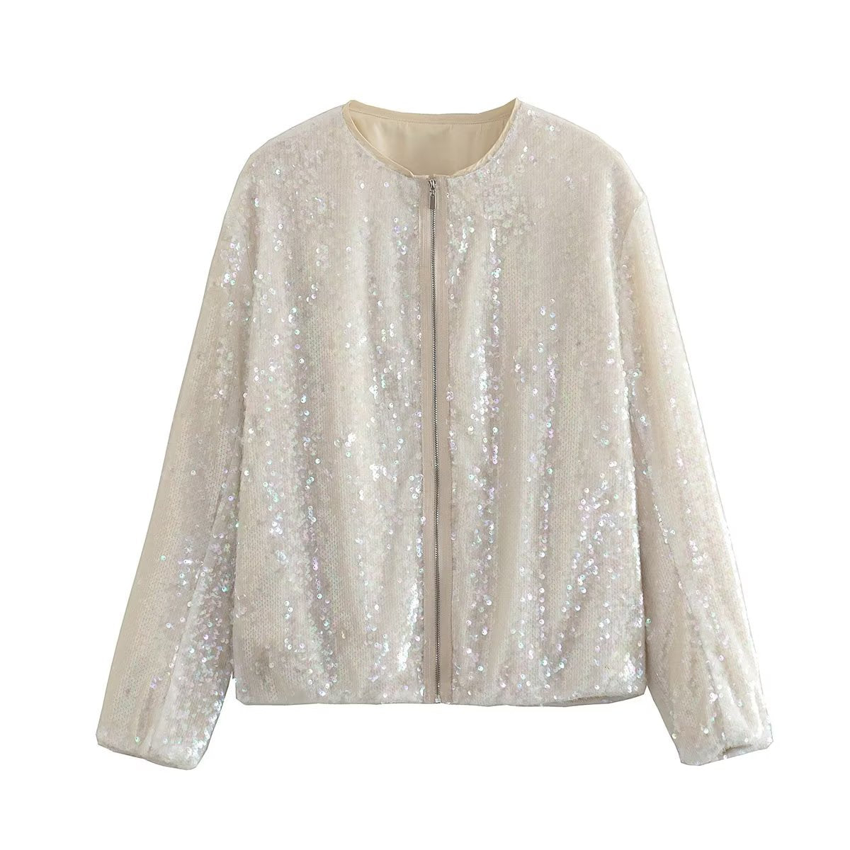 Glitter bomber jacket