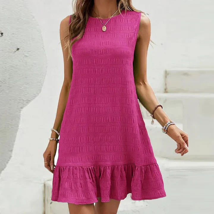 Amparo - Ruffled smocked dress