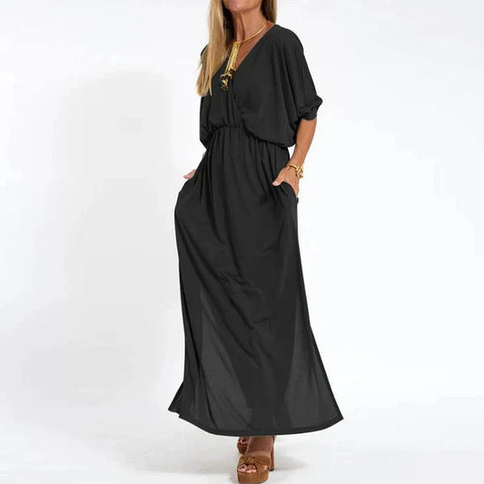 Lydia - Robe longue ample style bohème