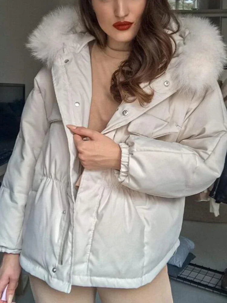 Lotte - Raccoon Fur Coat