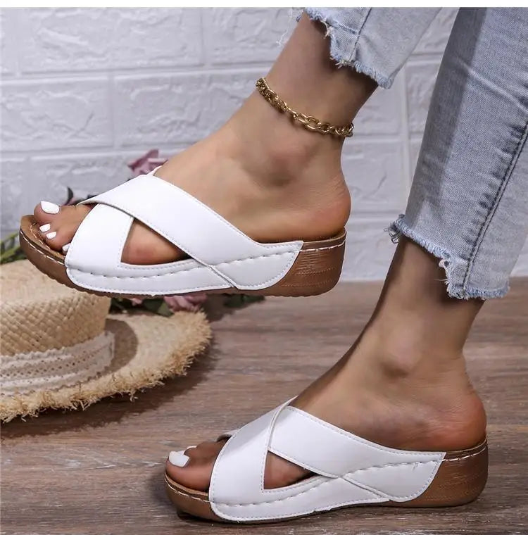 Franklyn - Soft Sole Wedge Heels for Women