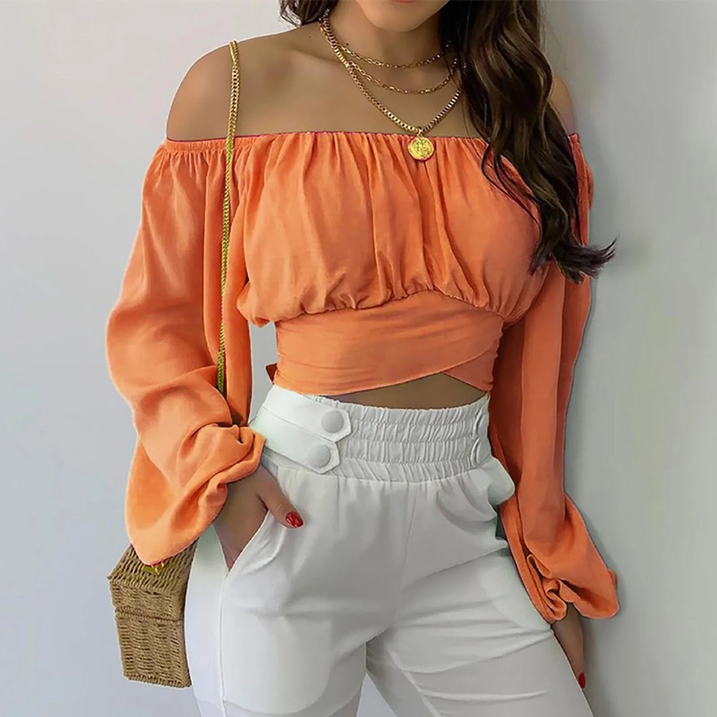 Avaline - Off-the-shoulder top