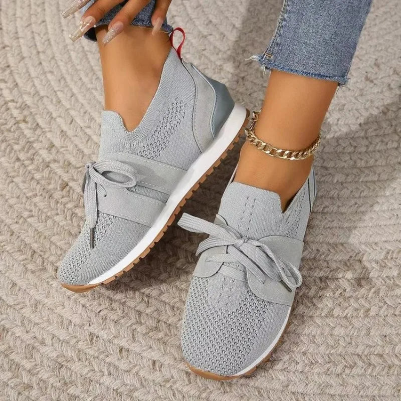 Adelynn - casual orthopedische mesh schoenen